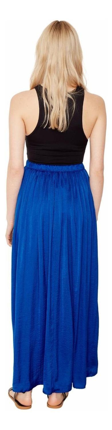Falda Elisa Azul Jacinta Tienda-3