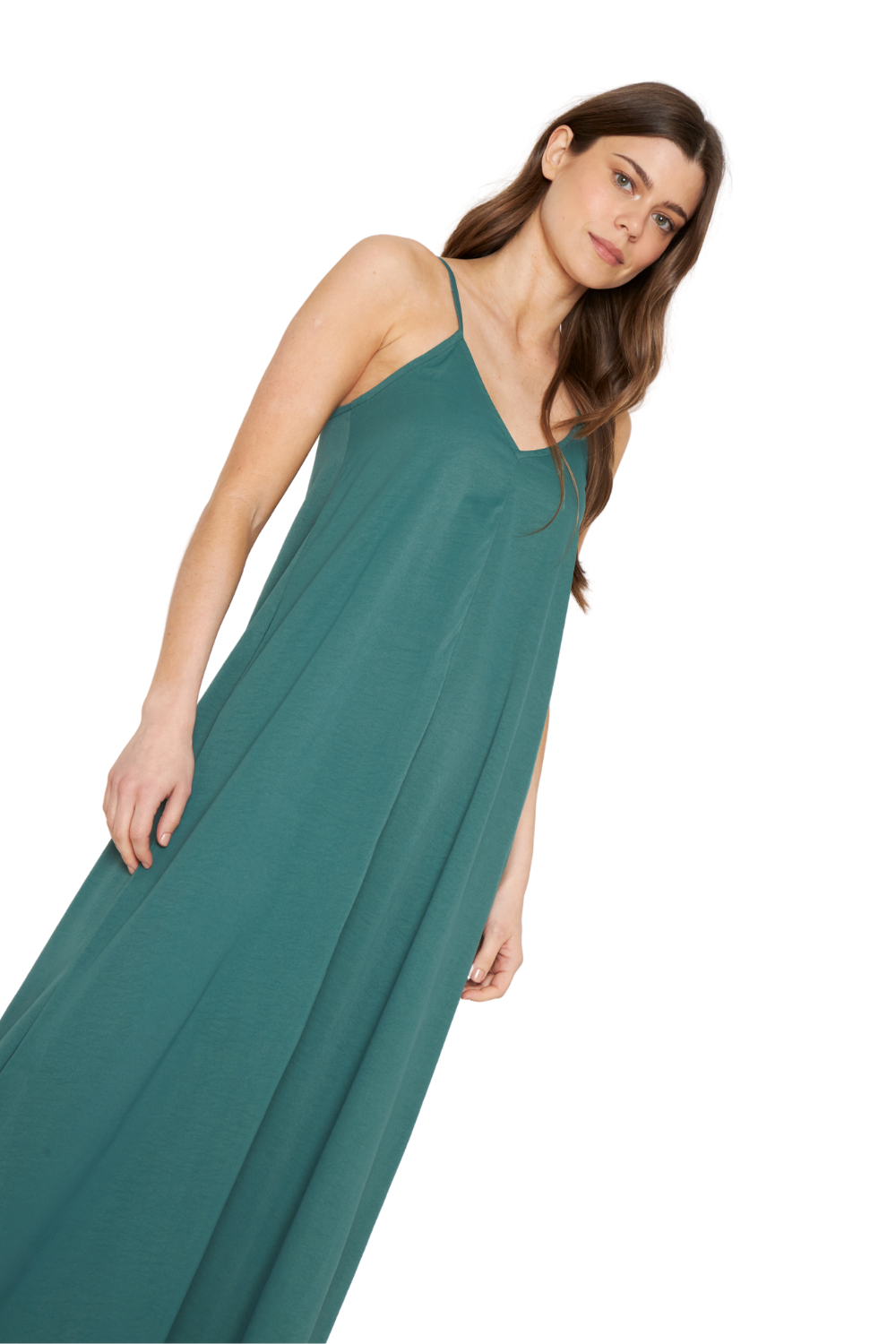 Vestido Aries petroleo Jacinta Tienda-2