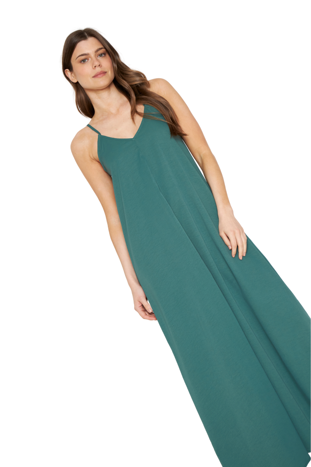 Vestido Aries petroleo Jacinta Tienda-3