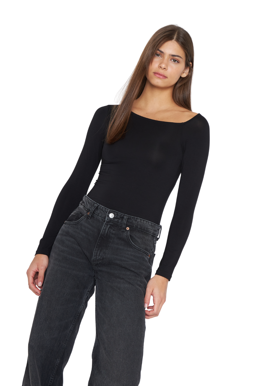 Polera Ema negra Jacinta Tienda-3