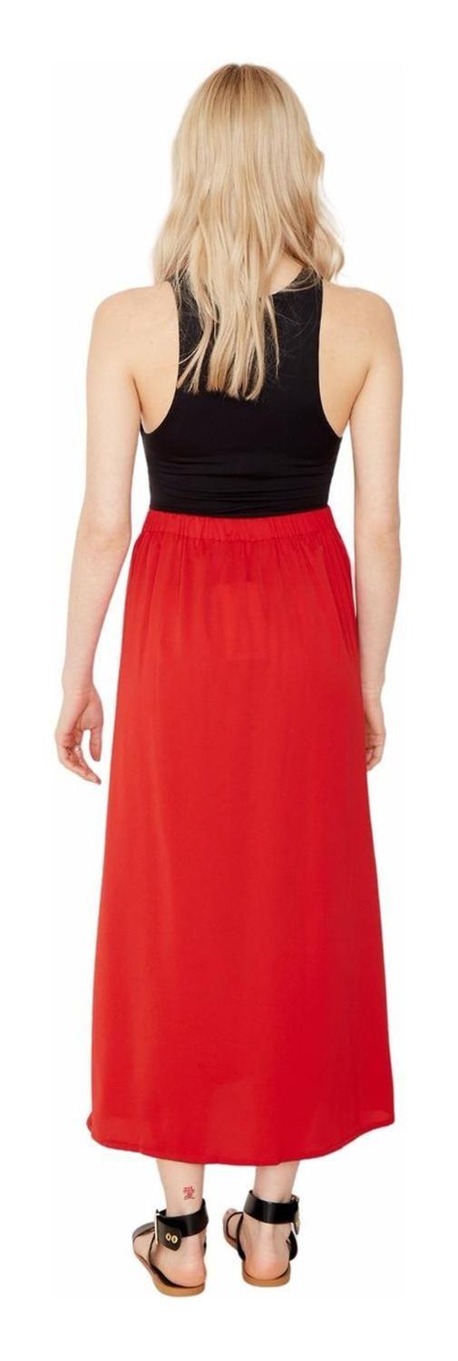 Falda Jane Midi Ii Roja Jacinta Tienda-3