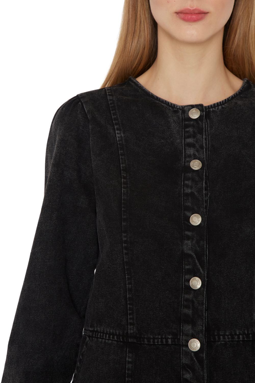 Vestido Denim Stone negro Jacinta Tienda-6
