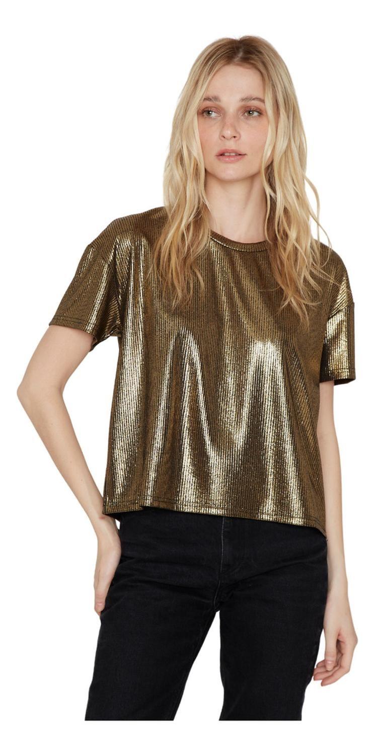Polera Kurt Glitter Dorada Jacinta Tienda-8