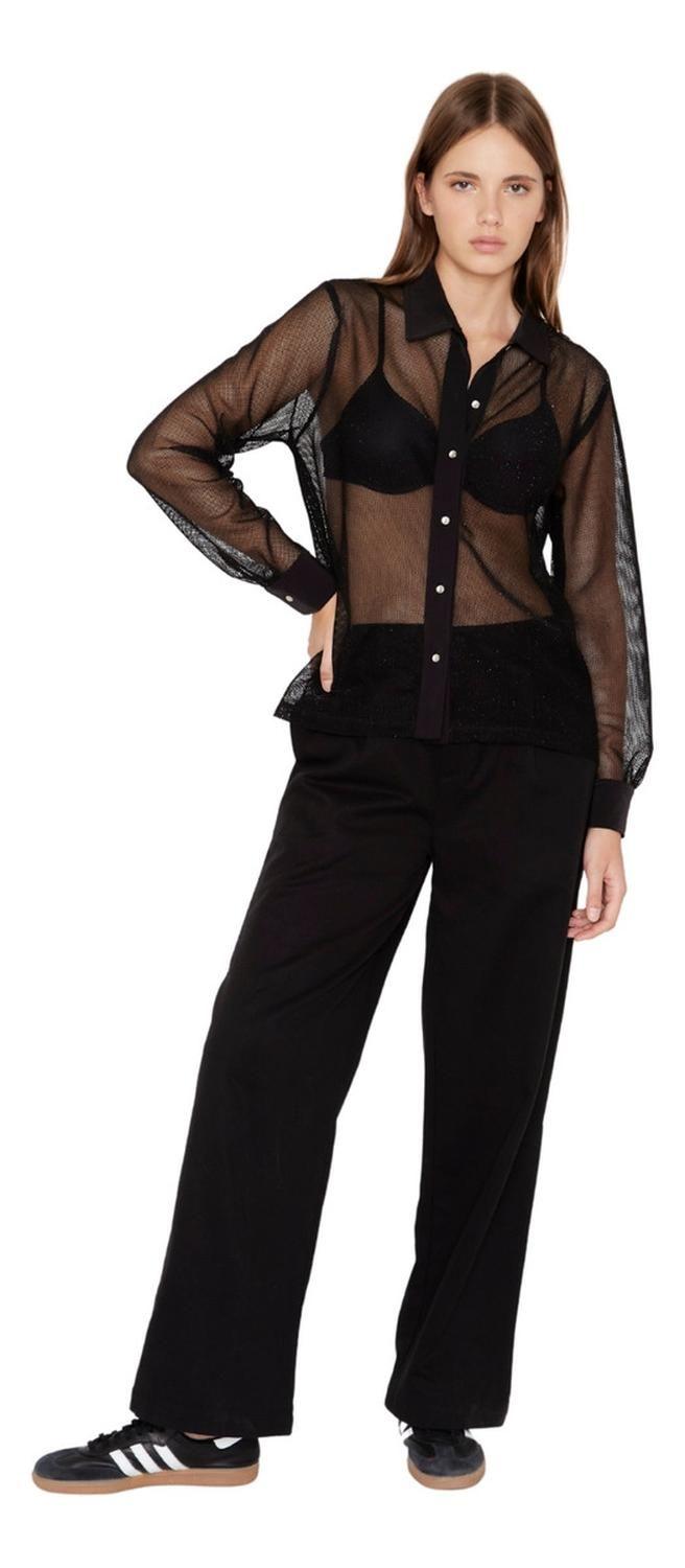 Blusa Sara Red Negra Jacinta Tienda-4