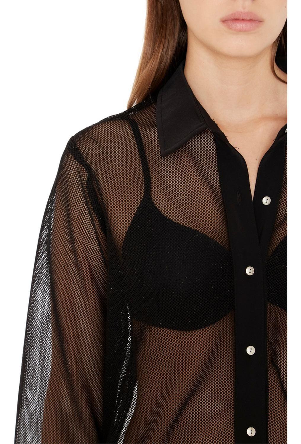 Blusa Sara Red Negra Jacinta Tienda-5