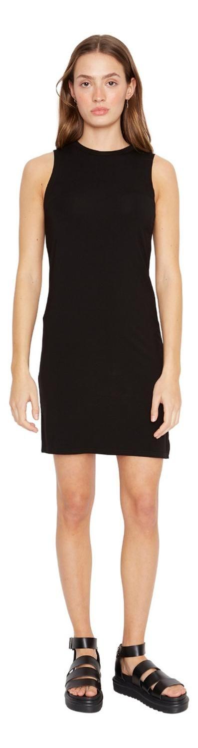 Vestido Chiara Corto Negro Jacinta Tienda-5