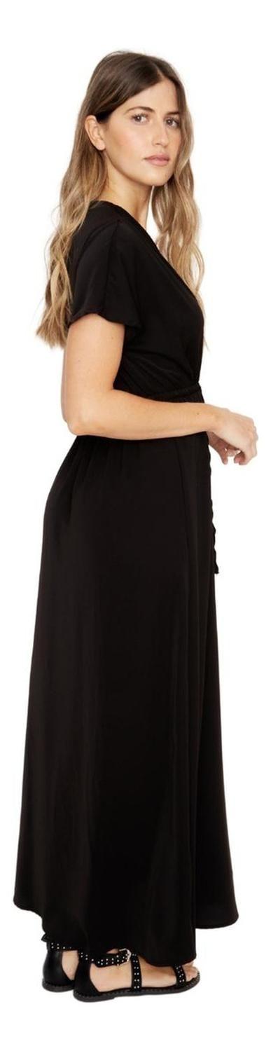 Vestido Lucila Negro Jacinta Tienda-2