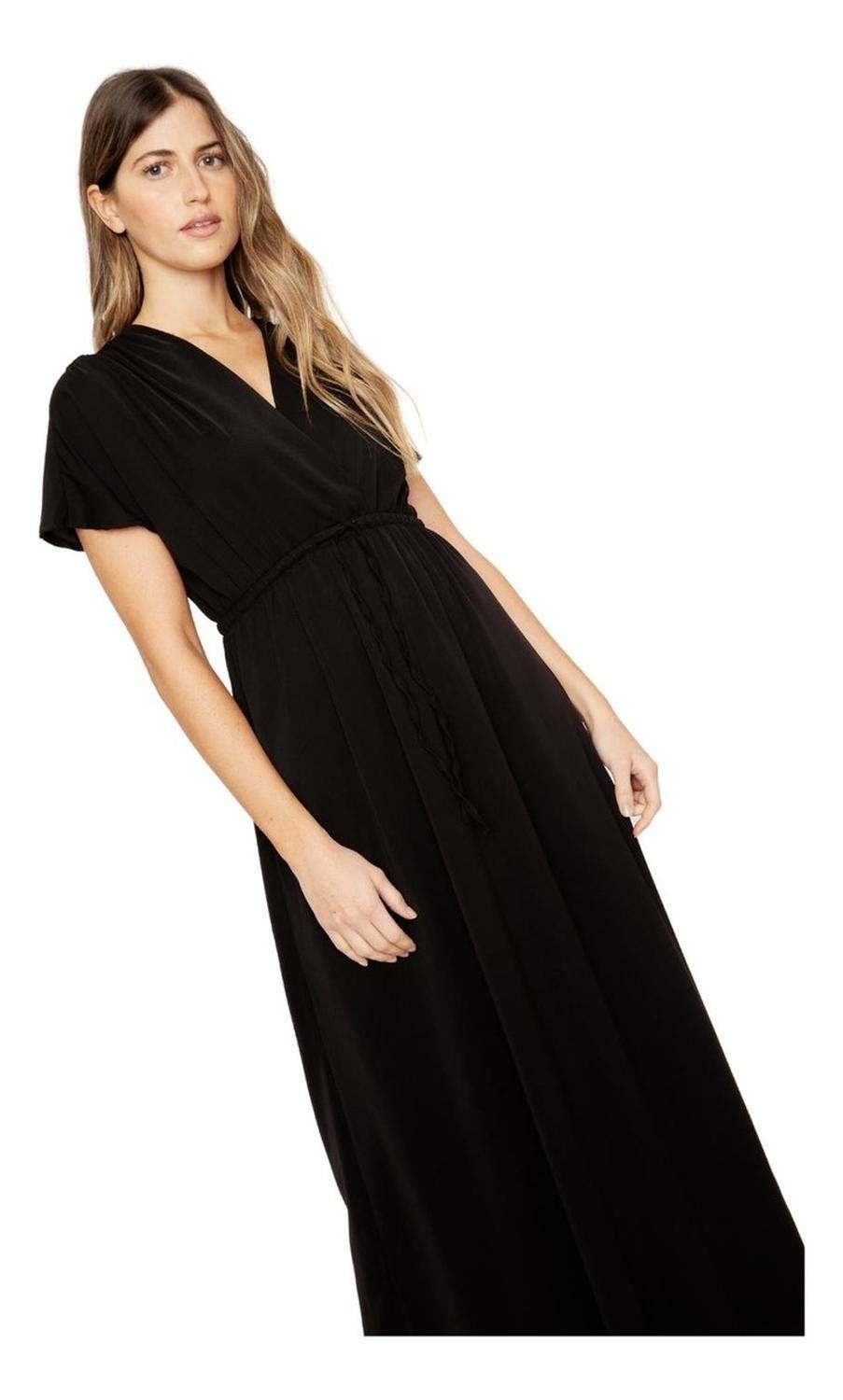 Vestido Lucila Negro Jacinta Tienda-4