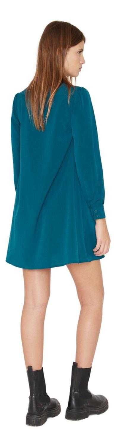 Vestido Julie Petróleo Jacinta Tienda-2