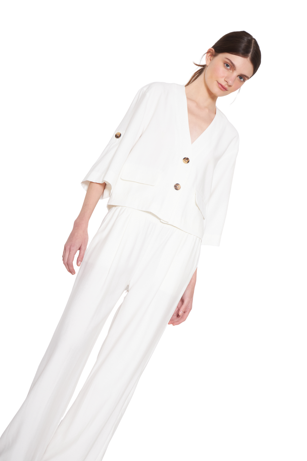 Pantalón Alicia blanco Jacinta Tienda-4