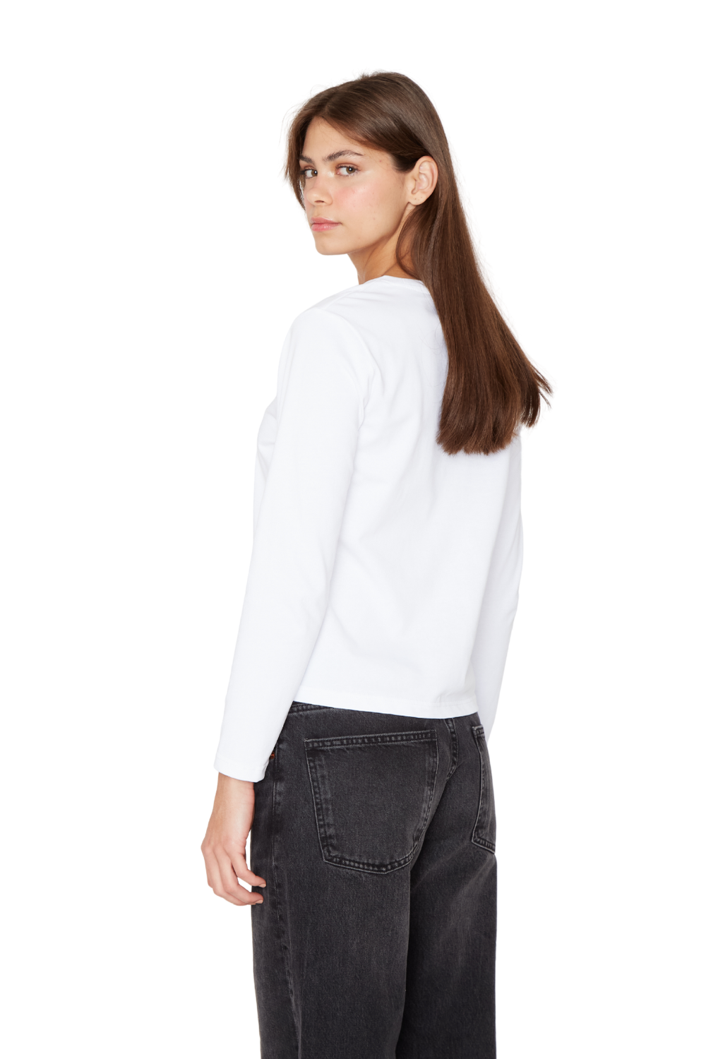 Polera Jacinta manga larga blanca Jacinta Tienda-4