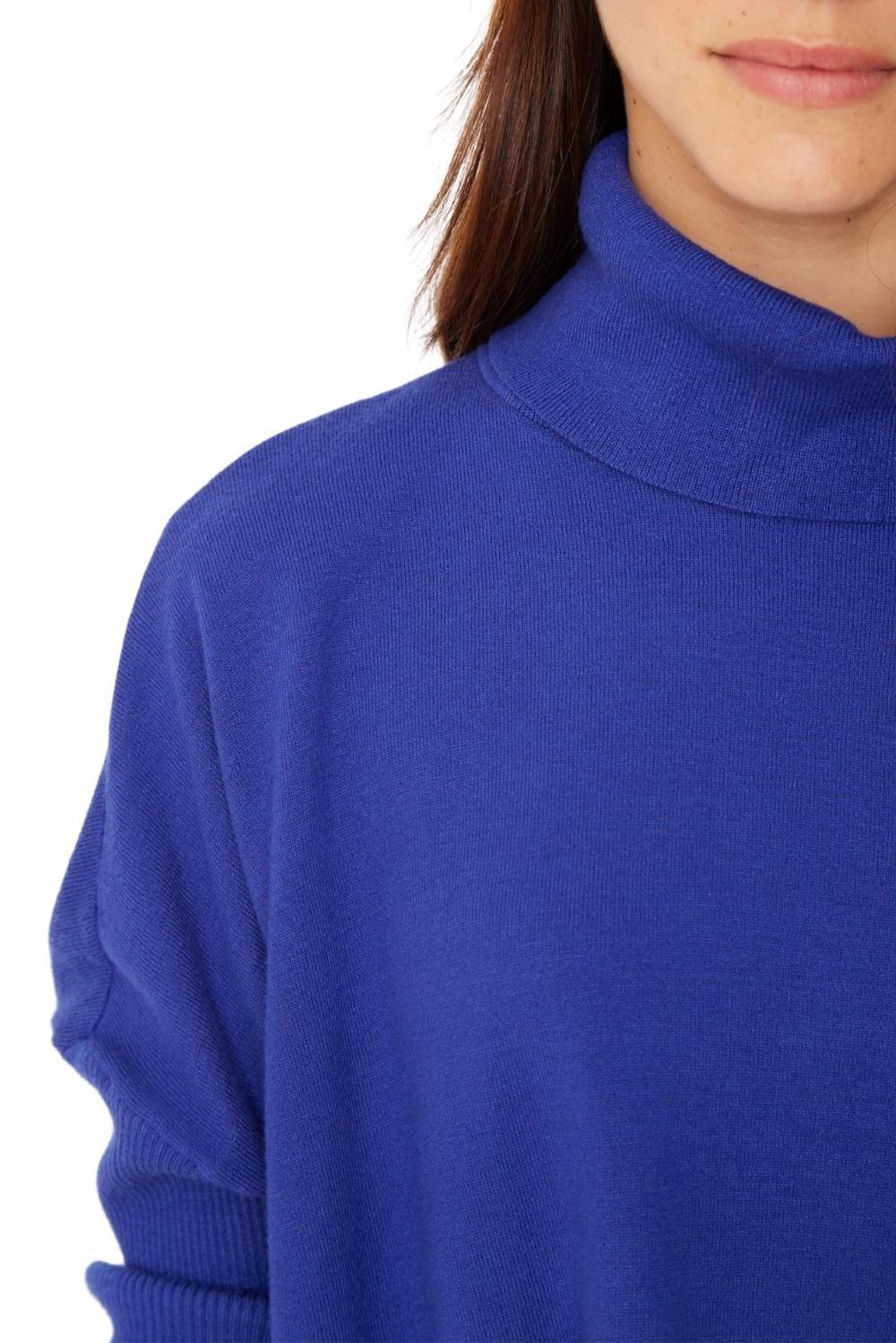 Chaleco Manuela largo II azul-5