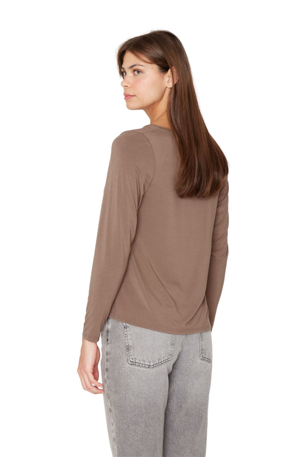 Polera Frida III café Jacinta Tienda-4