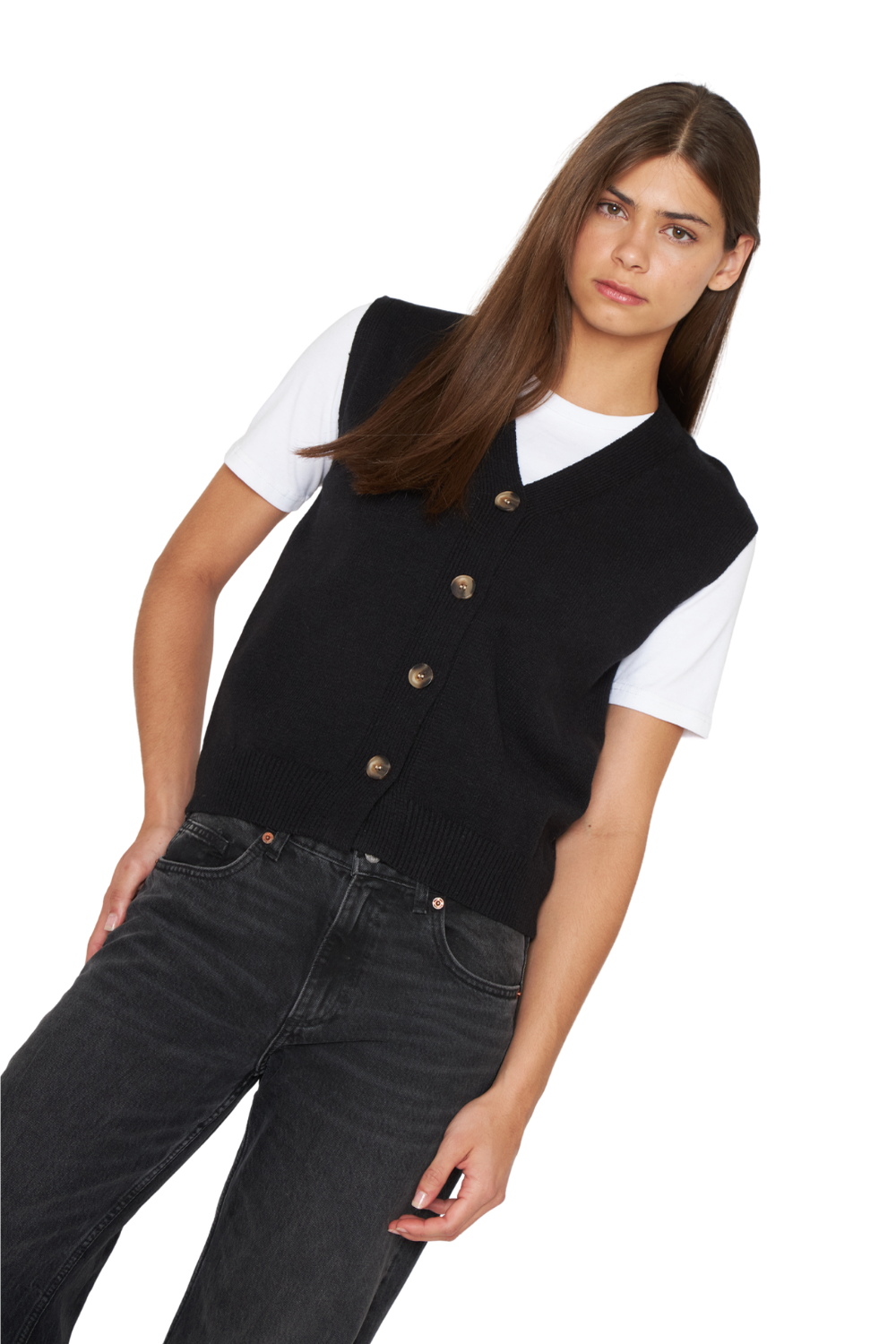 Chaleco Vale negro Jacinta Tienda-2