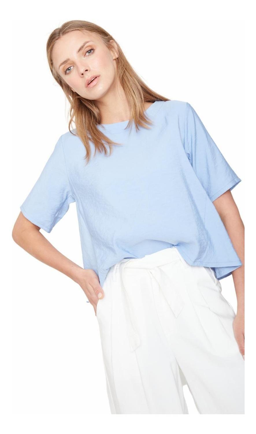 Polera Carmen Azul Jacinta Tienda-4