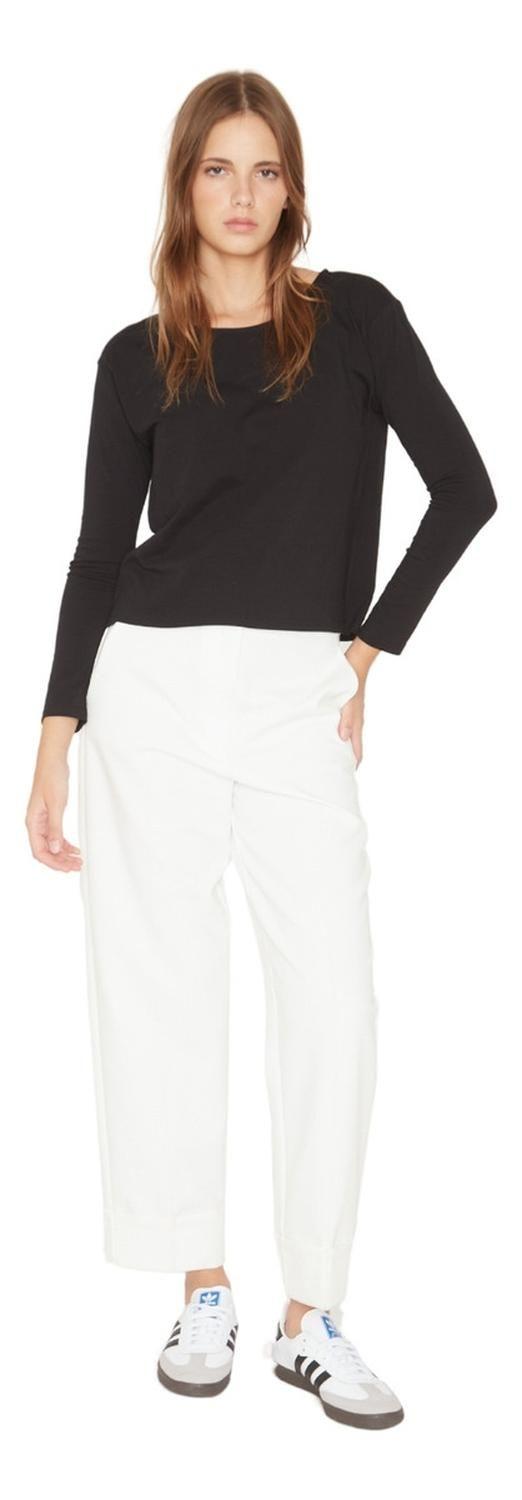 Polera Clara Ii Negra Jacinta Tienda-4