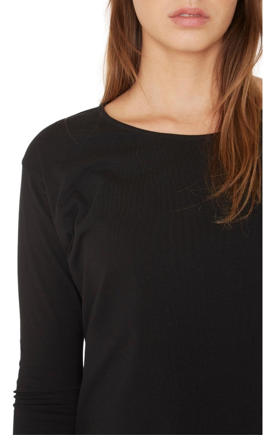 Polera Clara Ii Negra Jacinta Tienda-5