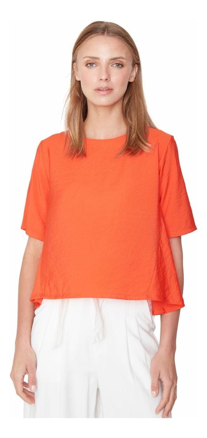 Polera Carmen Coral Jacinta Tienda-1