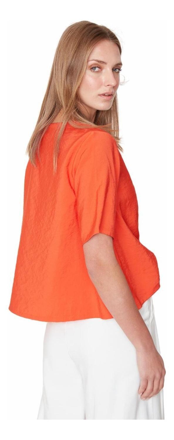 Polera Carmen Coral Jacinta Tienda-3