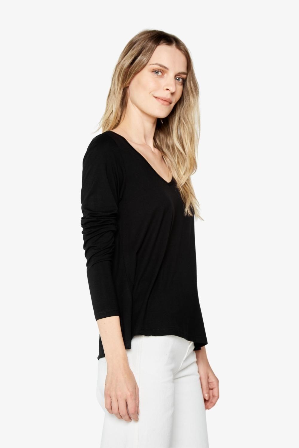 Polera Frida negra Jacinta Tienda-1