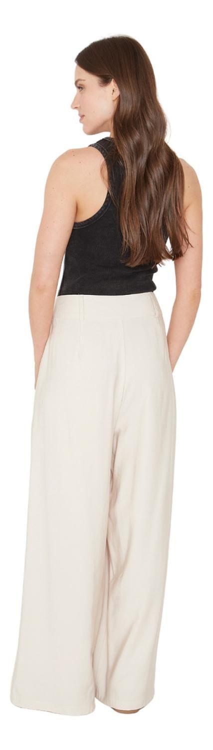 Pantalón Laura Ii Crudo Jacinta Tienda-2