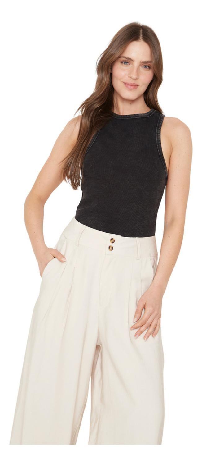 Pantalón Laura Ii Crudo Jacinta Tienda-3
