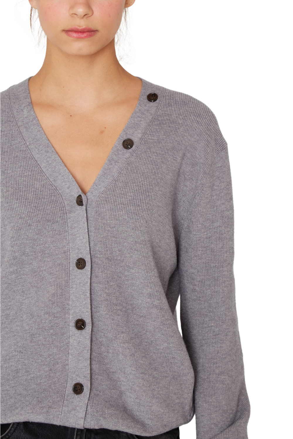 Chaleco Coat gris Jacinta Tienda-5