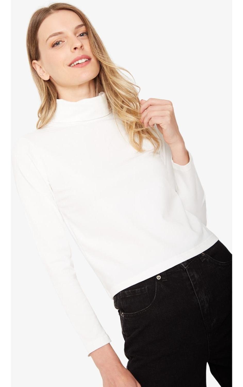 Polera Consuelo Blanca-5