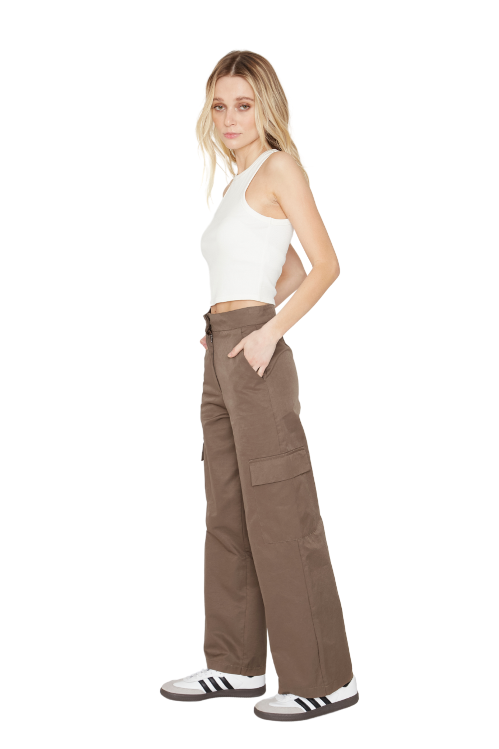 Pantalón Cargo Café Jacinta Tienda-2