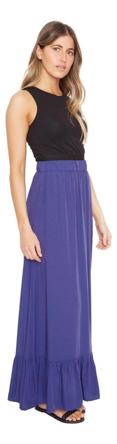 Falda Ana Azul Jacinta Tienda-1