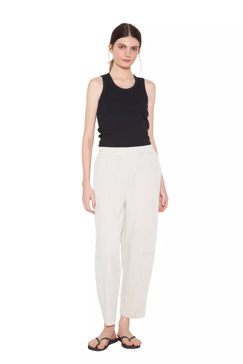 Pantalón Amalia crudo Jacinta Tienda-0