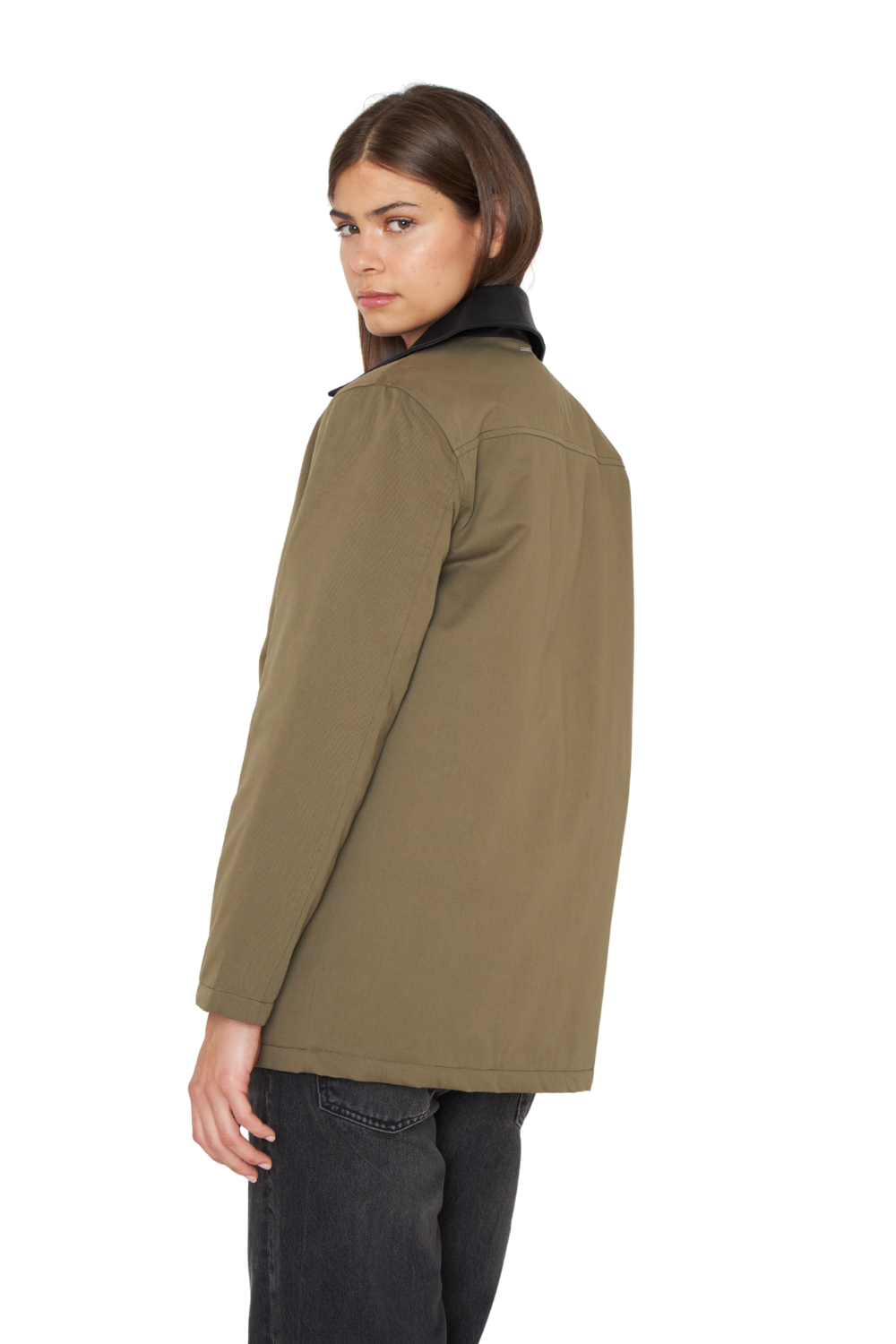 Chaqueta Porter verde Jacinta Tienda-3