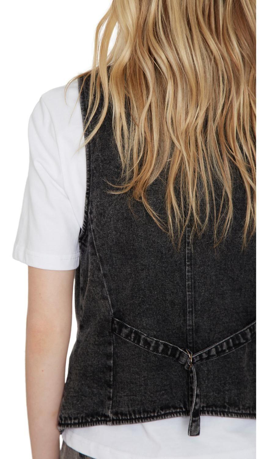 Vest Denim Negro Jacinta Tienda-7