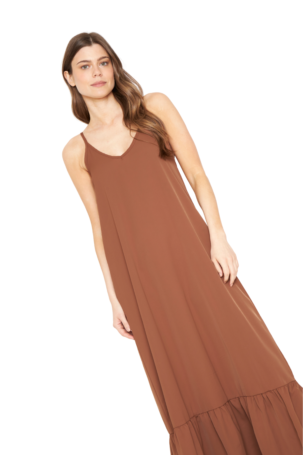 Vestido Libra café Jacinta Tienda-4