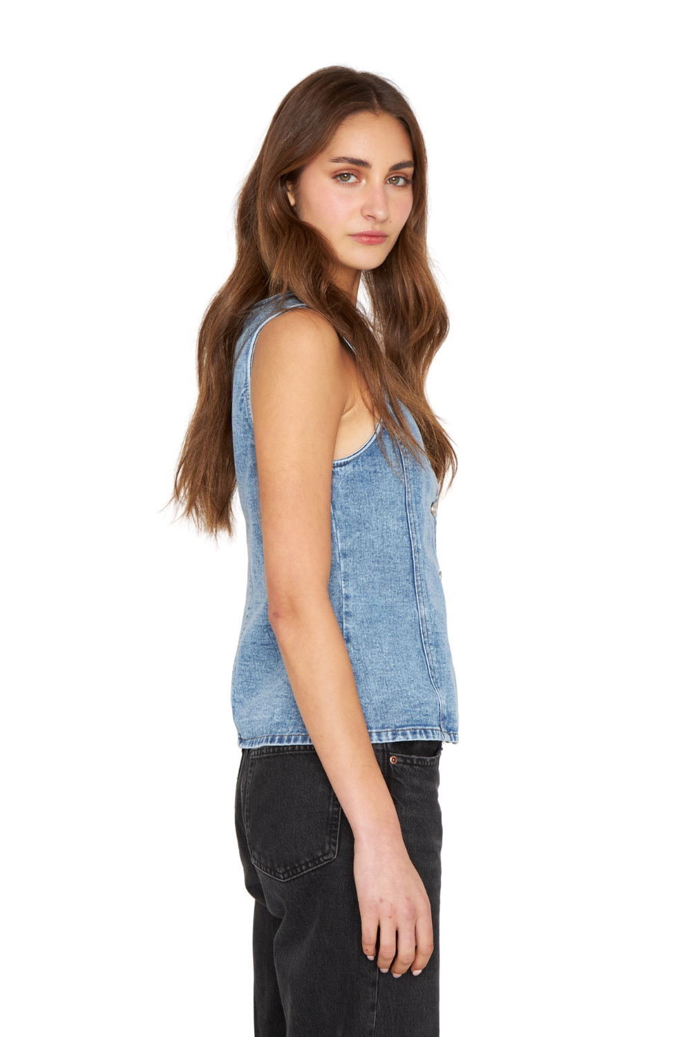 Vest Jacinta azul Jacinta Tienda-1