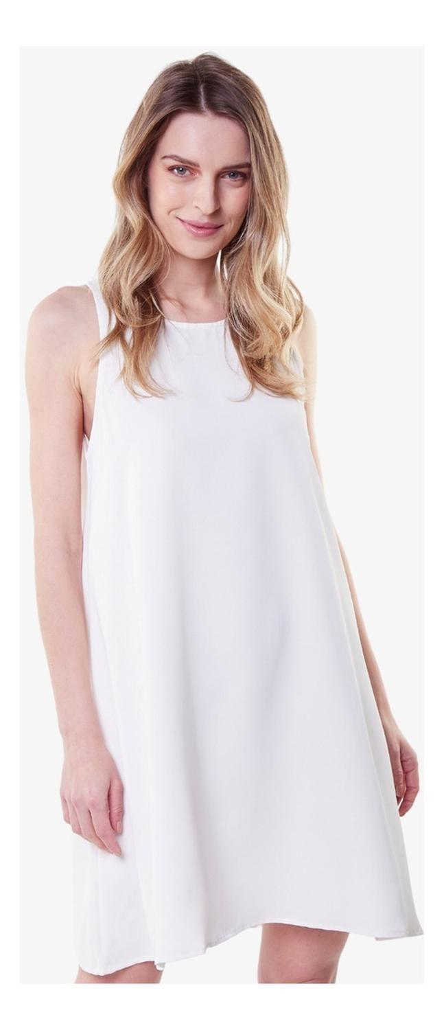 Vestido Bianca Blanco Jacinta Tienda-0