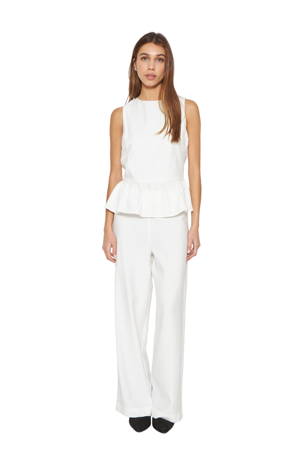Blusa Tesa blanca Jacinta Tienda-5