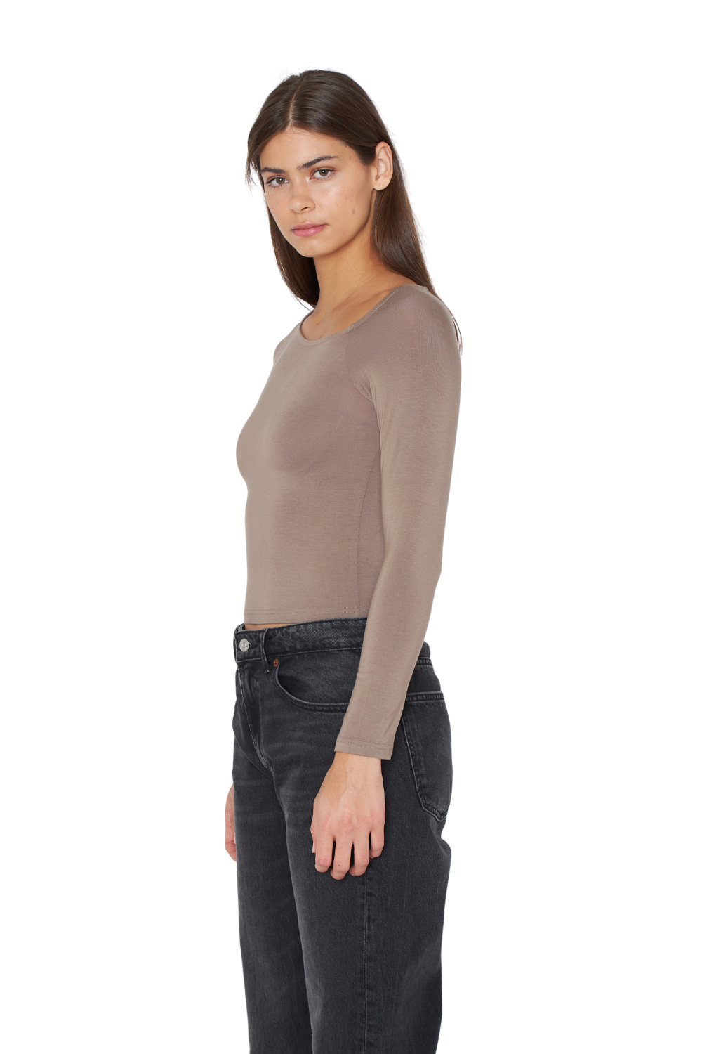 Polera Ema café Jacinta Tienda-2