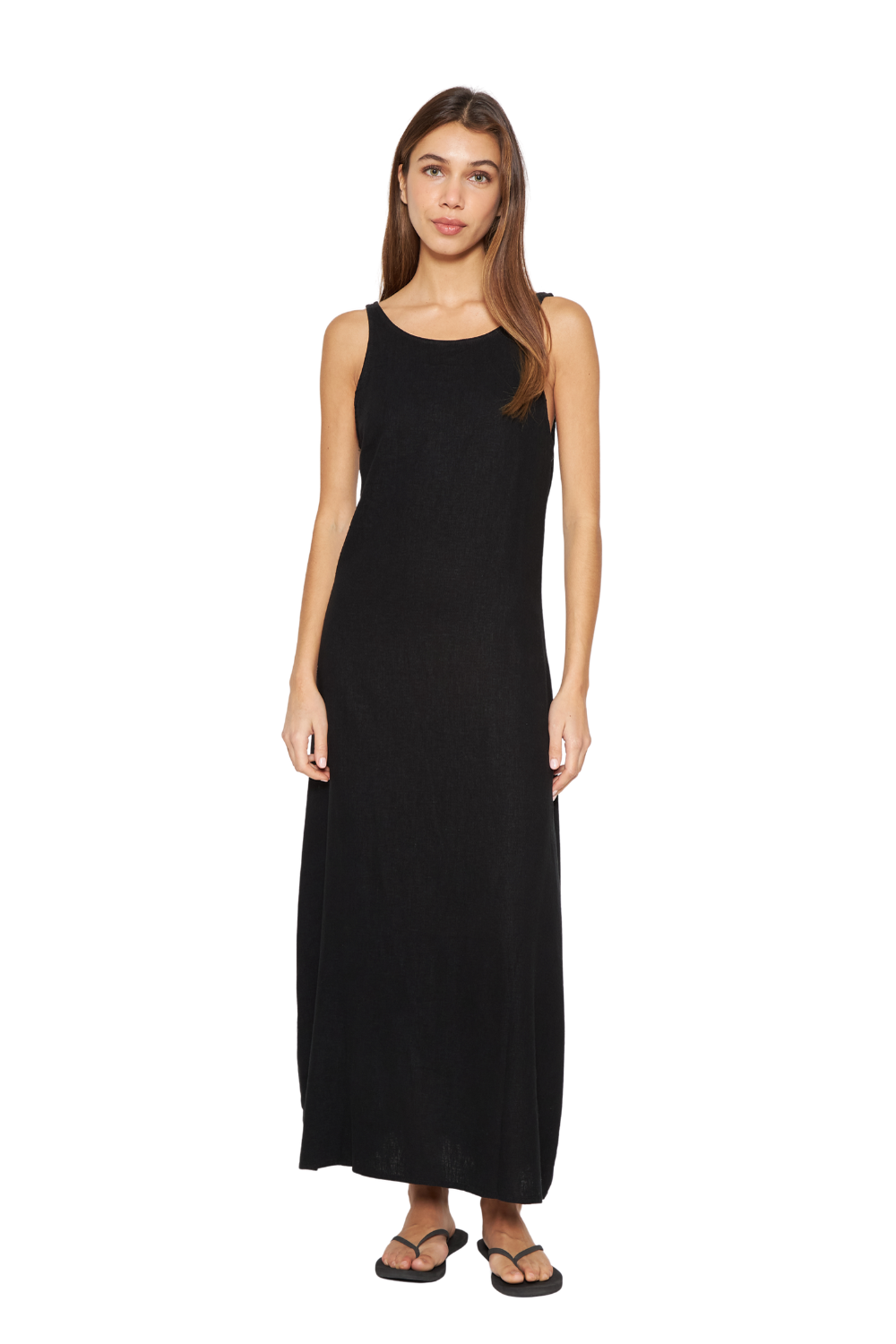 Vestido Mila negro Jacinta Tienda-0