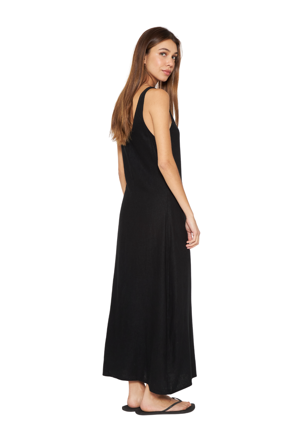 Vestido Mila negro Jacinta Tienda-2