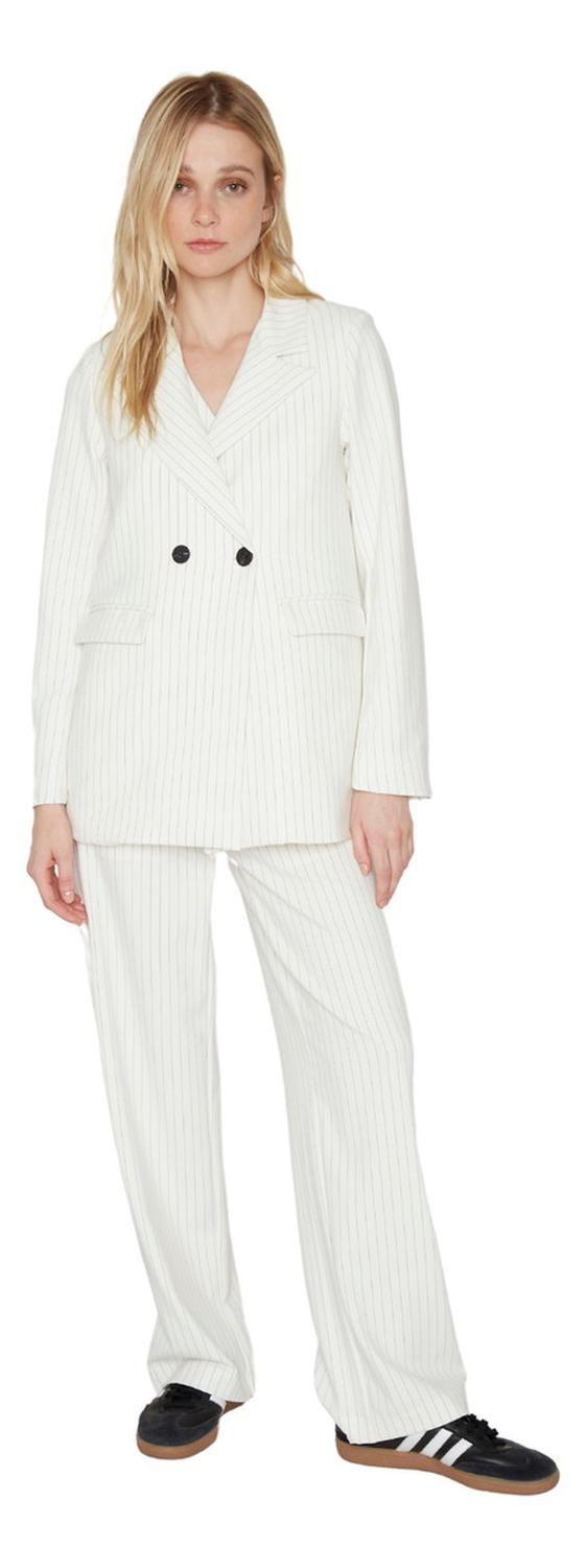 Blazer Owen Rayas Blanco Jacinta Tienda-4