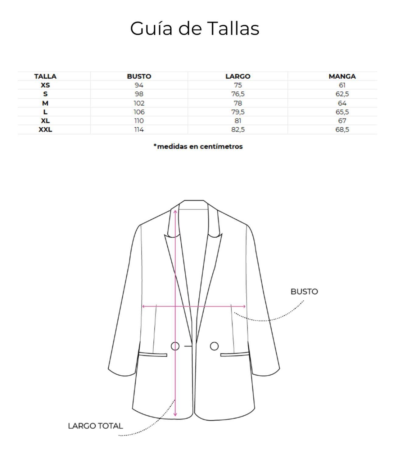 Blazer Owen Rayas Blanco Jacinta Tienda-7