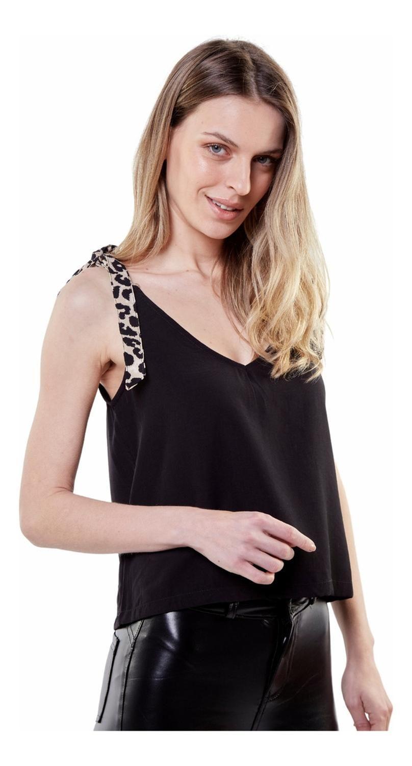 Polera Bimba Ii Negra-0