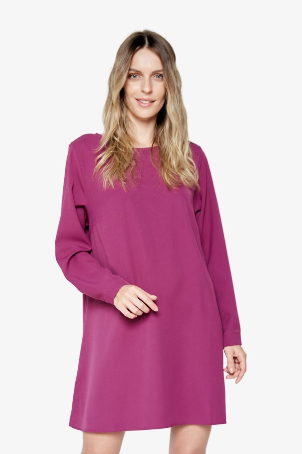 Vestido Ana violeta Jacinta Tienda-0