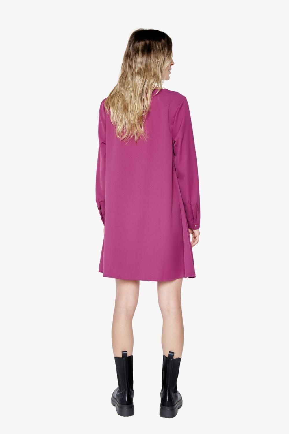 Vestido Ana violeta Jacinta Tienda-3