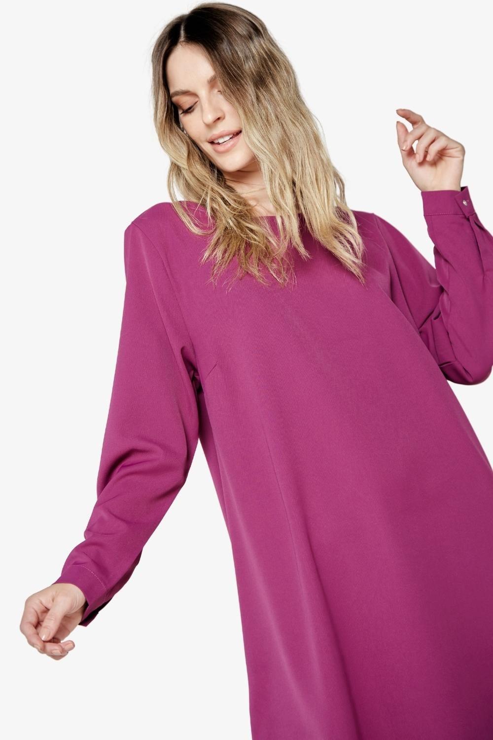 Vestido Ana violeta Jacinta Tienda-5