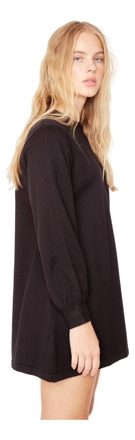 Chaleco Maria Vestido Negro Jacinta Tienda-1
