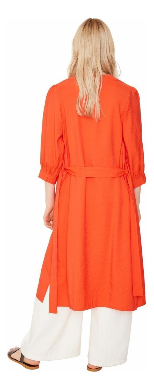 Kimono Eva Largo Coral-3