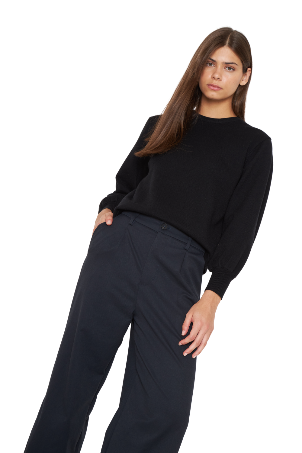 Pantalón Harper azul Jacinta Tienda-4
