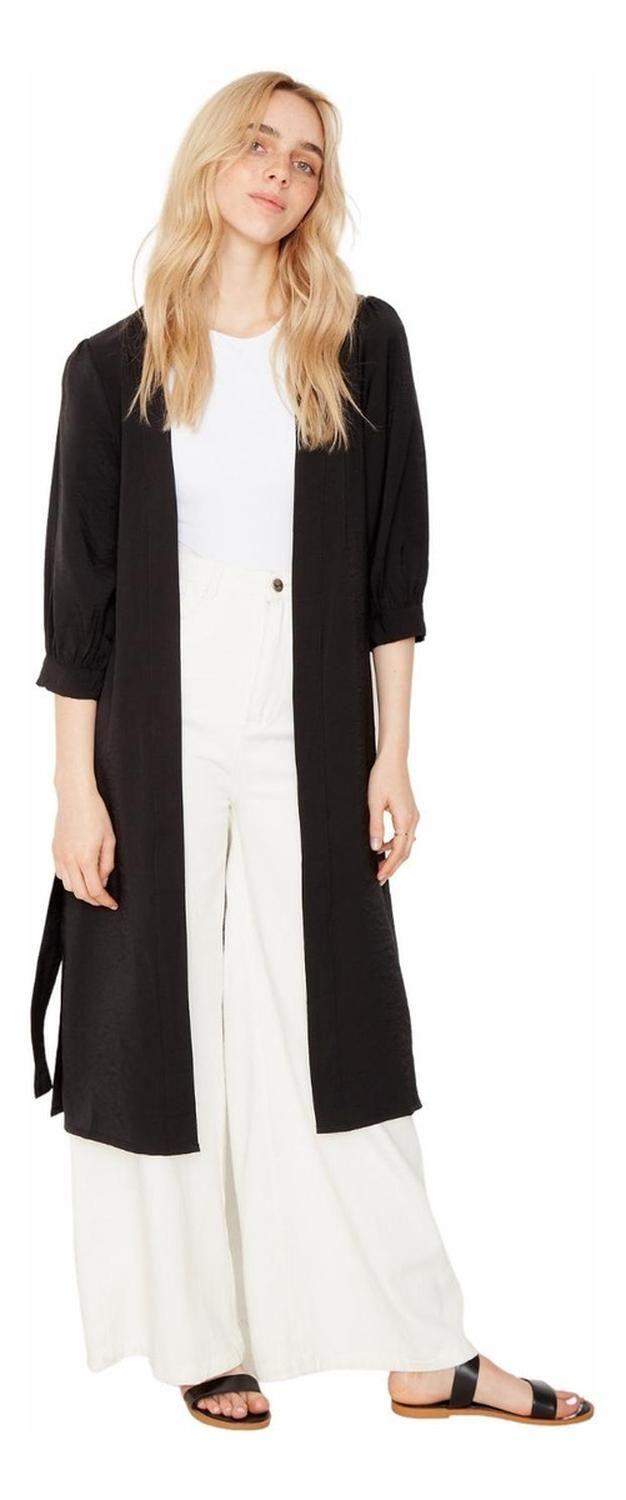 Kimono Eva Largo Negro-2